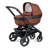 Vista della configurazione carrozzina - Telaio Team e navicella Elite - Passeggino Trio Peg Perego Team Elite Modular