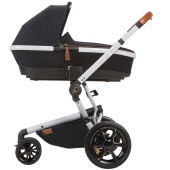 Vista laterale versione navicella - Passeggino Tre Ruote Quinny Moodd Rachel Zoe