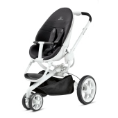 Passeggino senza capottina agganciata - colore Black Irony - Passeggino Tre Ruote Quinny Moodd