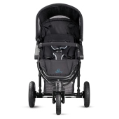Passeggino vista fontale - colore Black Fast - Passeggino Duo Quinny Speedi Pack