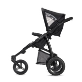 Passeggino vista laterale - colore Black Fast - Passeggino Duo Quinny Speedi Pack