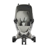 Vista frontale - Colore Grey Gravel - Passeggino Tre Ruote Quinny Zapp Xtra 2