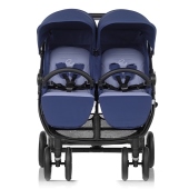 Vista frontale - Passeggino Gemellare Jan Twinlink