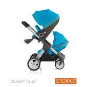 Versione passeggino + seggiolino porta fratellino o sorellina (accessorio optional) - Passeggino Duo Stokke Crusi Duo