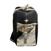 Vista laterale - TICI Handmade Mommy Bag Nero