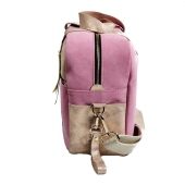 Vista laterale - TICI Handmade Mommy Bag Rosa