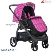 Vista passeggino con coprigambe - Passeggino Trio Zibos Comodo