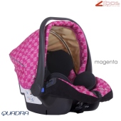 Vista seggiolino auto Nido - Passeggino Trio Zibos Comodo