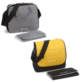 Vista della borsa cambio con colore reversibile - Crazy (Grey vs Yellow) - Passeggino Quattro Ruote Be Cool Bandit