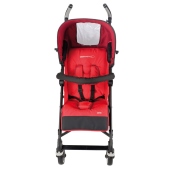 Vista frontale - colore: Intense Red - Passeggino Quattro Ruote Bebe Confort Lana