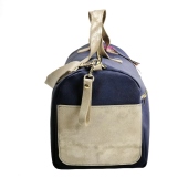Vista laterale blu oro - TICI Handmade Mommy Bag Bauletto