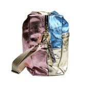 Vista laterale - TICI Handmade Mommy Bag Pelle multicolor