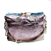 Vista posteriore - TICI Handmade Mommy Bag Pelle multicolor