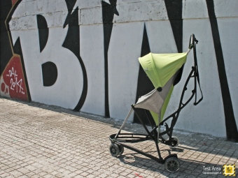 Quinny Yezz Air - Vista laterale passeggino - Leggero ma anche molto underground...la passeggiata inizia lungo le strade cittadine - Binario 68 - Lecce