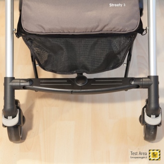Bebeconfort Trio Streety Next - Particolare del poggiapiedi