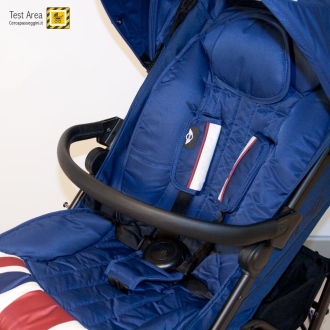 Easywalker MINI Buggy - Particolare della barra di protezione (accessorio opzionale)