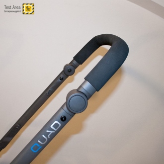 Inglesina QUAD trio - Particolare del maniglione - posizione pi alta
