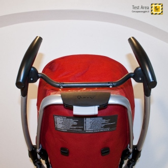 Quinny Zapp Xtra 2 - Vista del maniglione dalla posizione di guida