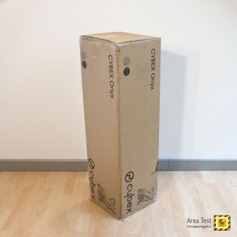 Cybex Onyx - Imballo vista diagonale