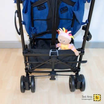 Easywalker MINI Buggy - Particolare del cestello portaoggetti