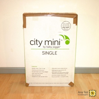 Baby Jogger City Mini 3 - Imballo vista frontale