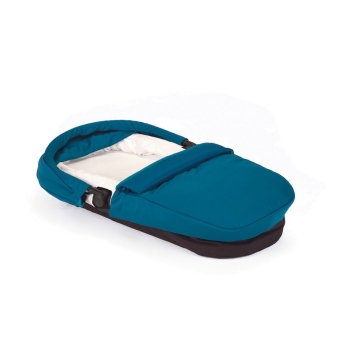 Baby Jogger City Mini 3 - Navicella Deluxe - colore: Teal - particolare della chiusura compatta