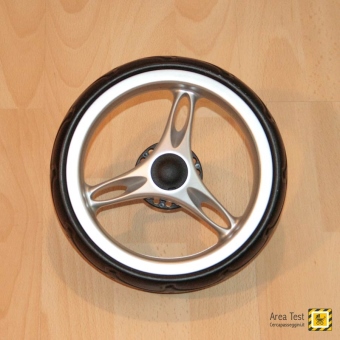 Baby Jogger City Mini 3 - Particolare della ruota anteriore
