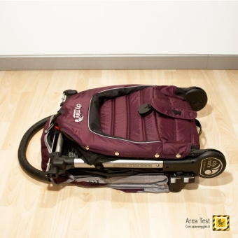 Baby Jogger City Mini 3 - Passeggino chiuso senza ruote - Vista laterale