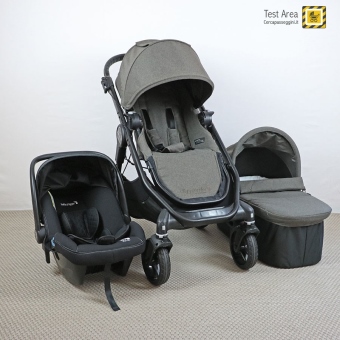 Baby Jogger Trio City Premier -  Vista di tutti i componenti del trio