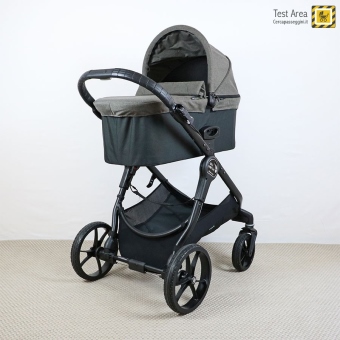Baby Jogger Trio City Premier - Vista versione carrozzina - telaio + navicella