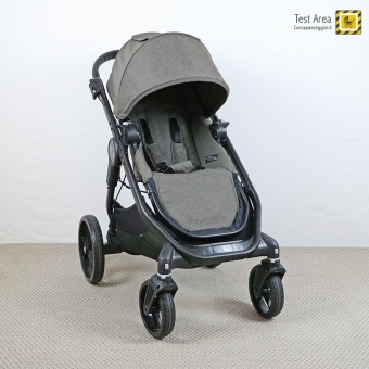 Baby Jogger Trio City Premier - Vista versione passeggino - telaio + seduta