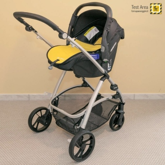 Be Cool Trio Slide 3 Cocoon - Versione Travel System - seggiolino auto Zero + telaio