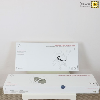Bugaboo Bee 5 passeggino e navicella - Imballi - confezioni: base navicella e tessuto navicella
