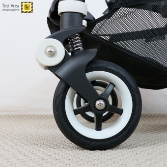 Bugaboo Bee 5 passeggino e navicella - Telaio - dettaglio ruota anteriore