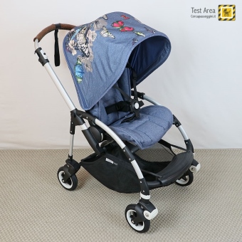 Bugaboo Bee 5 passeggino e navicella - Versione passeggino - vista diagonale