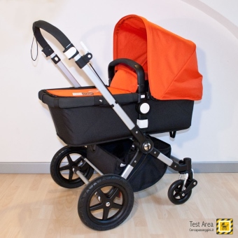 Bugaboo Cameleon 3 - Vista diagonale della versione carrozzina - Telaio+navicella