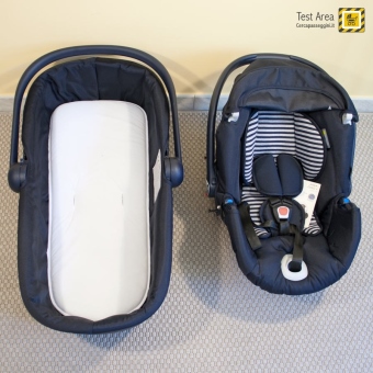 Cam Il Mondo Del Bambino Fluido Stella - Contenuto imballo - navicella e seggiolino auto Area Zero +
