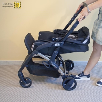 Cam Il Mondo Del Bambino Fluido Stella - Apertura fronte strada - fase 2 - ruotare il maniglione in una delle posizioni di guida