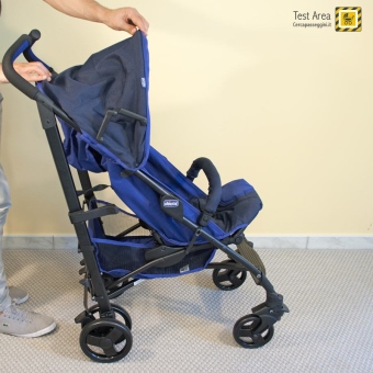Chicco Liteway - Apertura del passeggino - Fase 4 - Sistemare la capottina