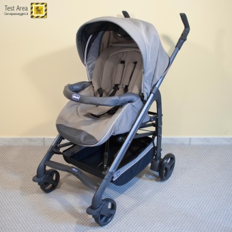 Chicco Trio Love - Vista della versione passeggino - telaio+seduta