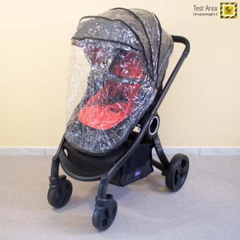 Chicco Urban Plus - Parapioggia - Applicato alla versione passeggino