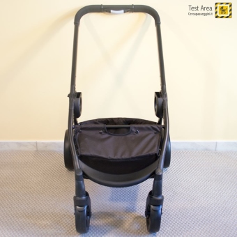 Chicco Urban Plus - Vista frontale telaio aperto