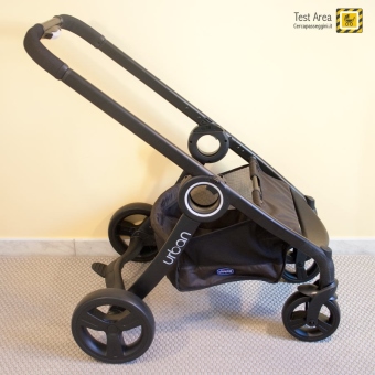 Chicco Urban Plus - Vista laterale telaio aperto