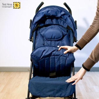 Easywalker MINI Buggy - Particolare del materassino imbottito posto sopra la seduta