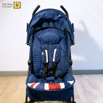 Easywalker MINI Buggy - Vista della seduta, frontale