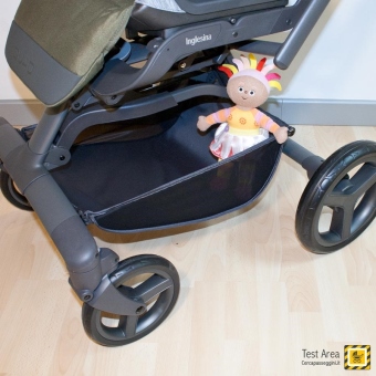 Inglesina QUAD trio - Particolare del cestello portaoggetti