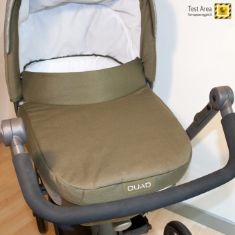 Inglesina QUAD trio - Copertina della navicella con falda paravento