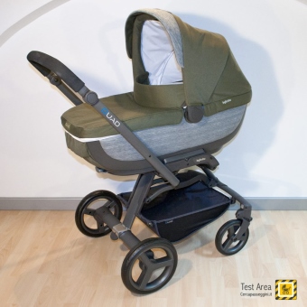 Inglesina QUAD trio - Vista della versione carrozzina - telaio+navicella