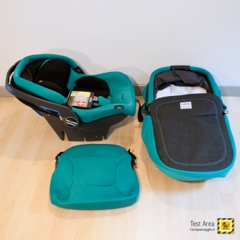 Peg Perego Book Pop-up Modular - Contenuto dell'imballo del Set Modular - Navicella, Primo viaggio SL, Borsa