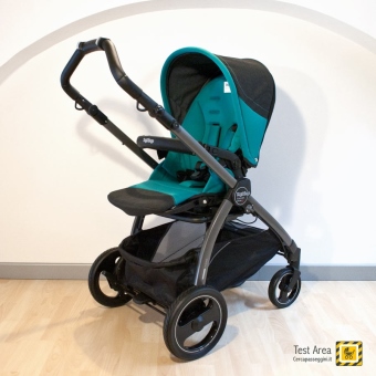 Peg Perego Book Pop-up Modular - Vista della seduta in posizione fronte mamma